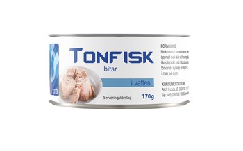 Tonfisk i vatten bit