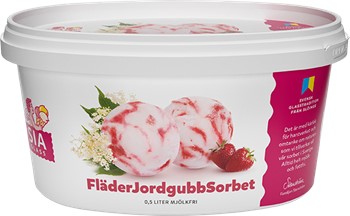 FläderJordgubb Sor