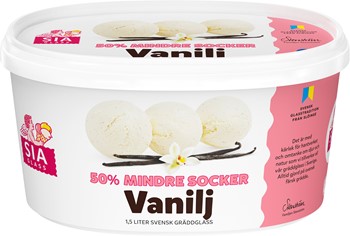 Vanilj mindre socker