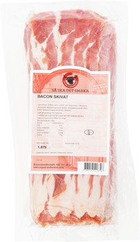 Bacon skiv rullp