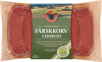 Färskkorv Chorizo lättrökt GM SE