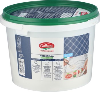 Mozzarella i skivor 1kg