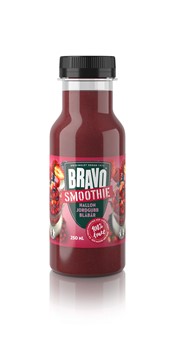 Smoothie Hallon, Jordgubb, Blåbär