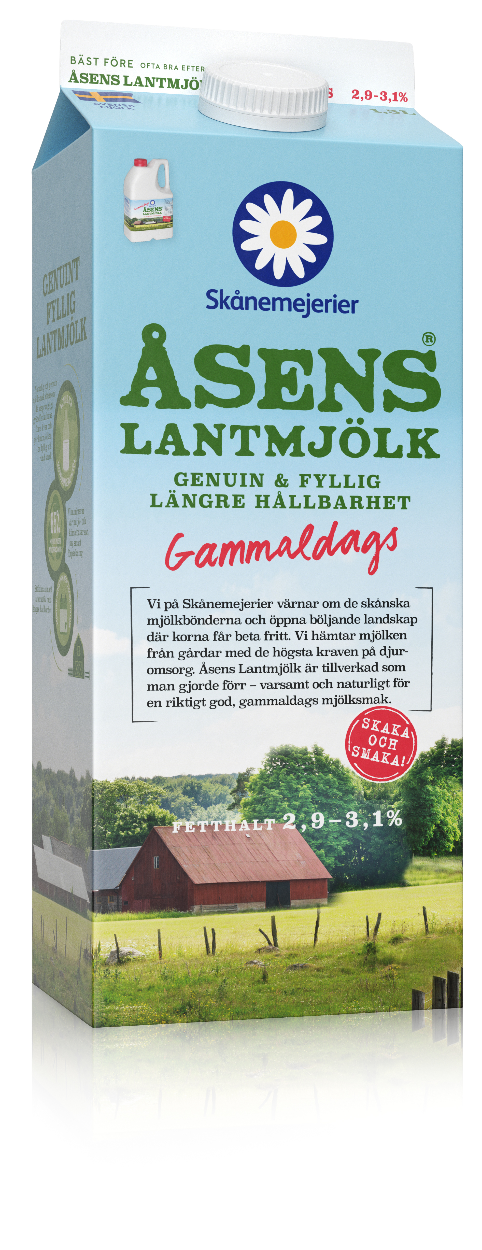 Åsens Lantmjölk Gammaldags