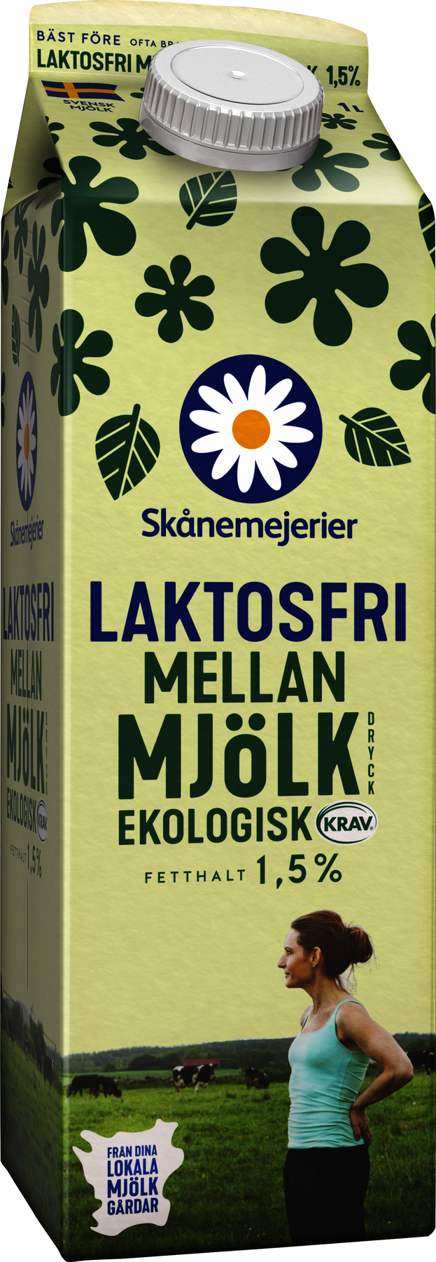 Laktosfri Eko Mellanmjölkdryck