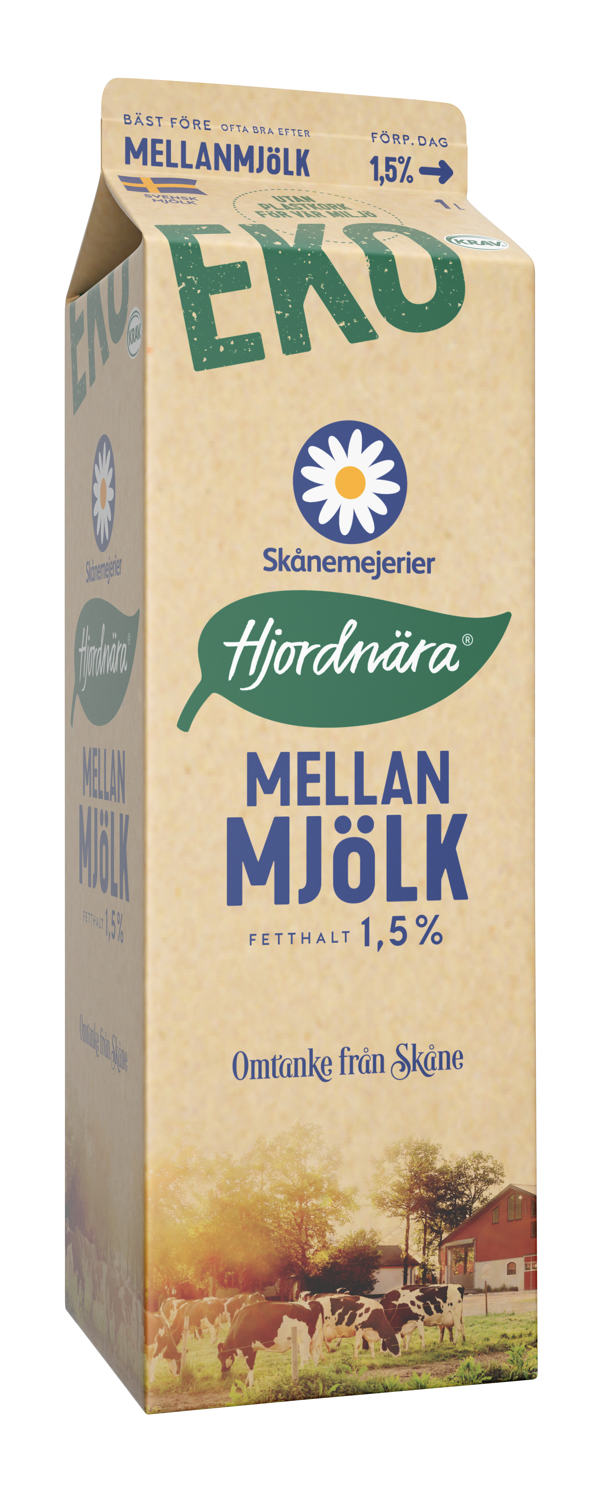 Ekologisk Mellanmjölk 1,5%