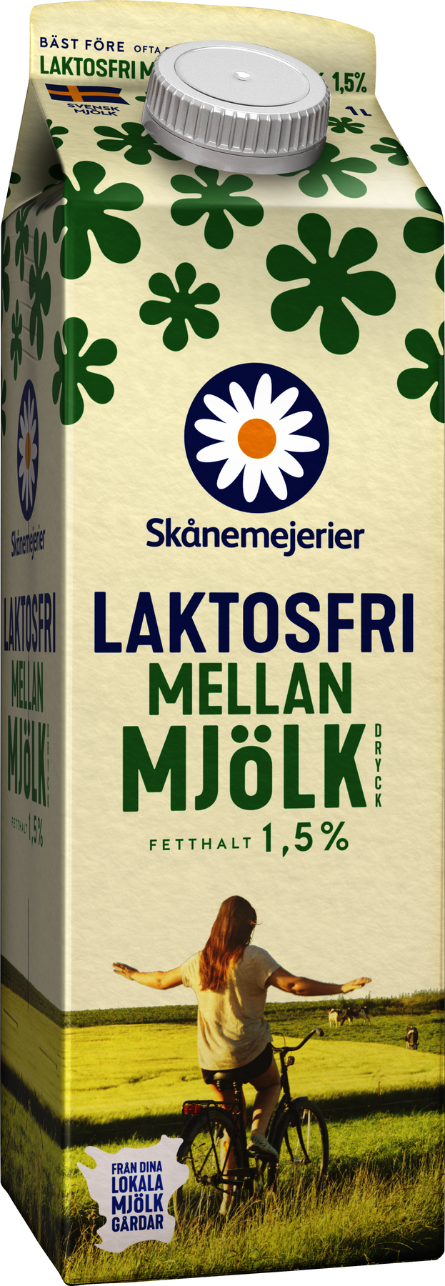 Laktosfri Mellanmjölkdryck 1,5%