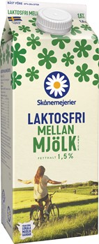 Laktosfri Mellanmjölkdryck 1,5%