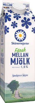 Mellanmjölk 1,5%