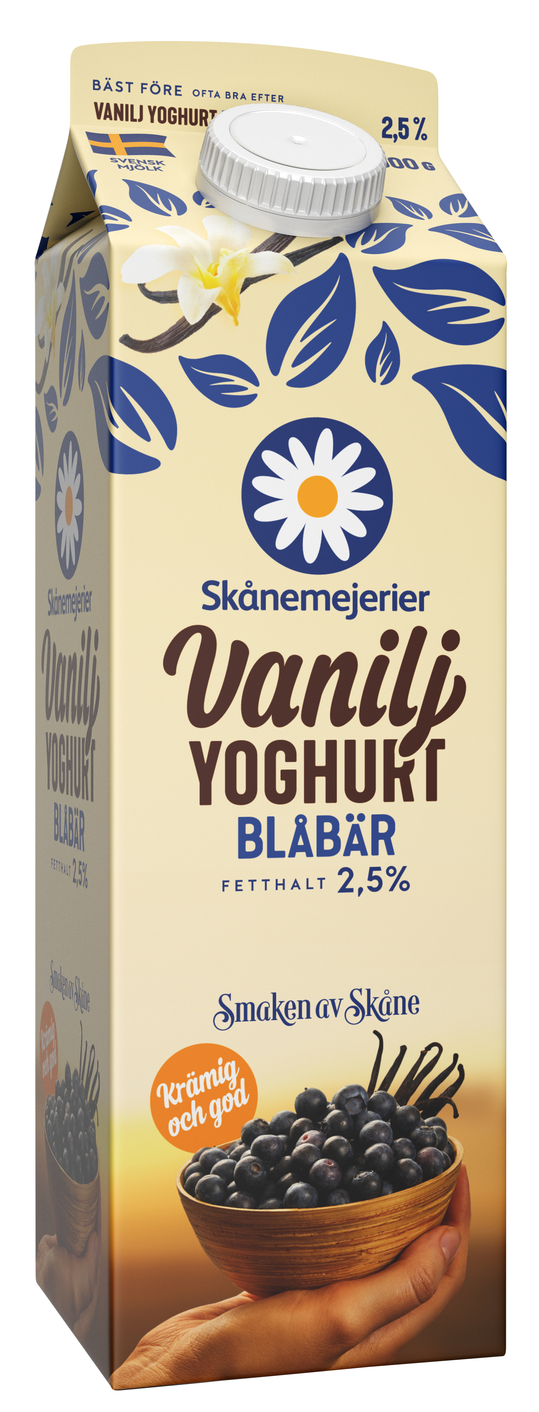 Vaniljyoghurt Blåbär