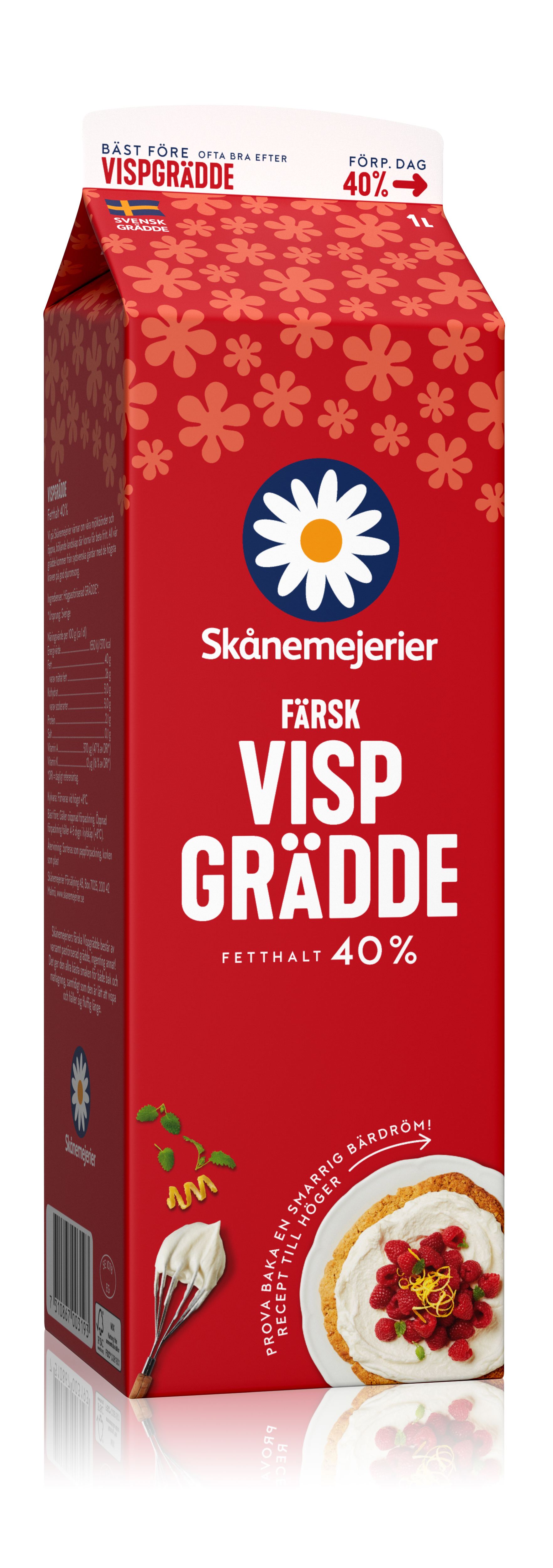 Vispgrädde 40%