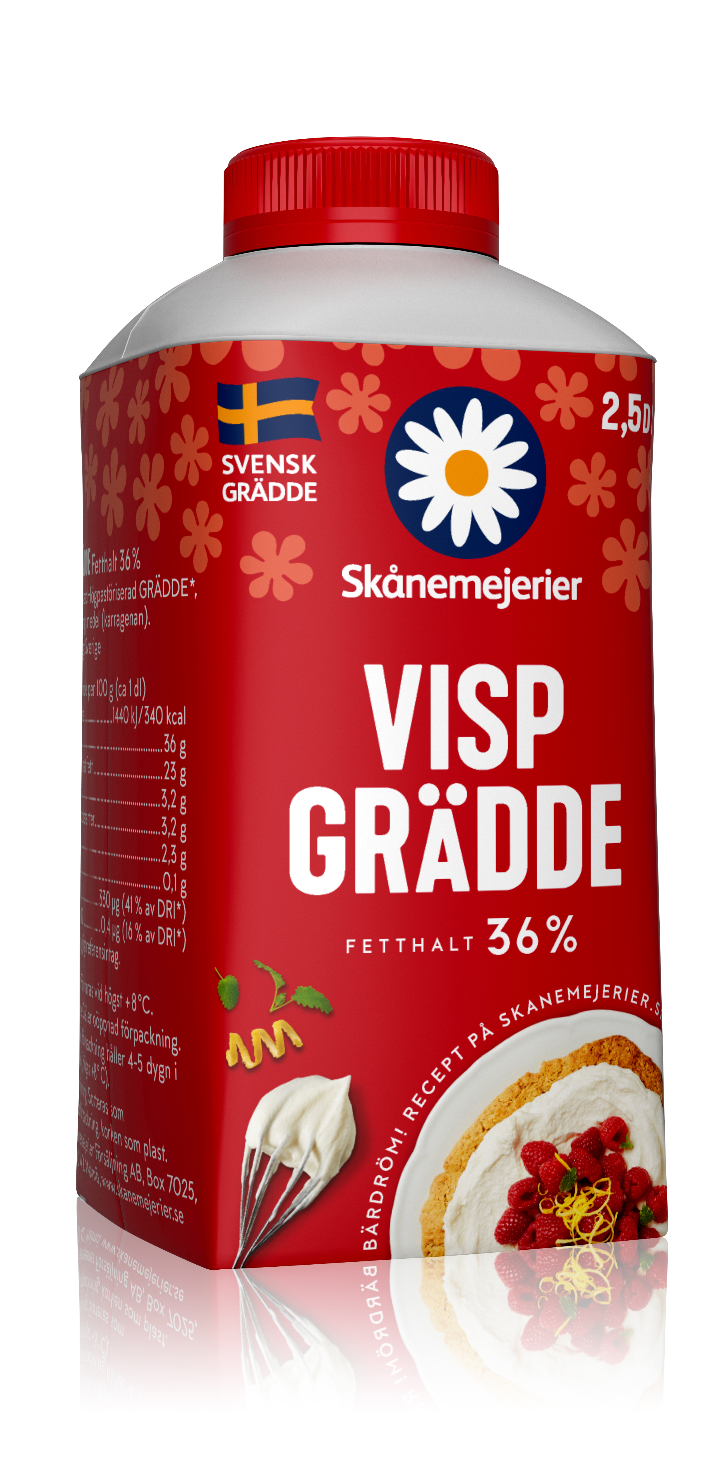 Vispgrädde 36%