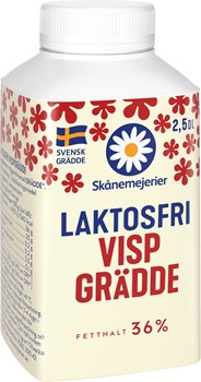 Laktosfri vispgrädde