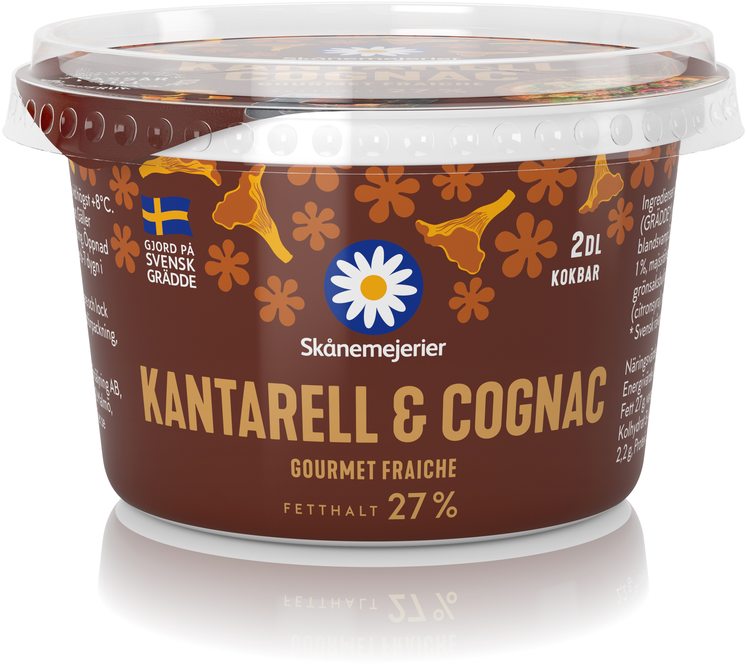 Crème Fraiche Kantarell & Cognac