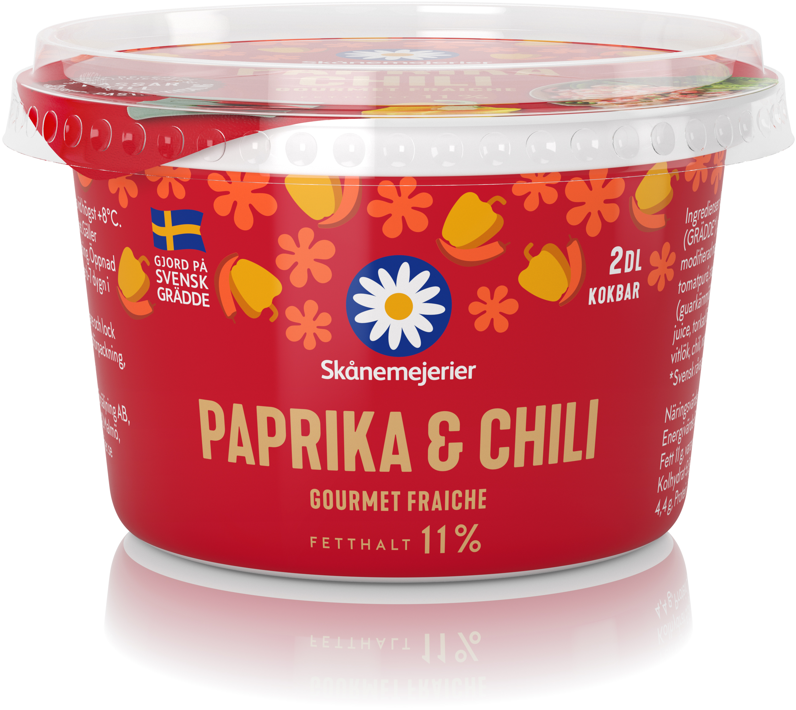 Crème Fraiche paprika/chili