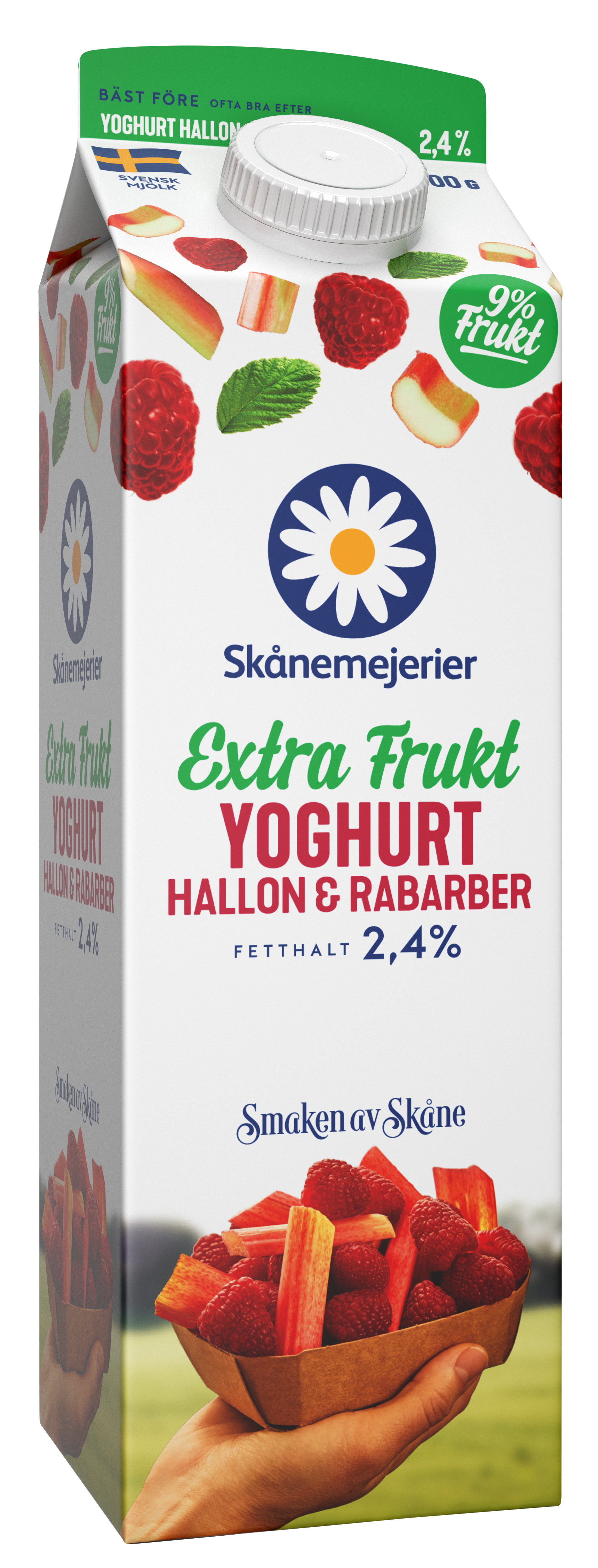 Fruktyoghurt Hallon & Rabarber