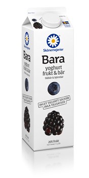 Bara Yoghurt Blåbär & Björnbär