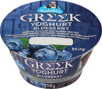 Grekisk yoghurt Blåbär portion