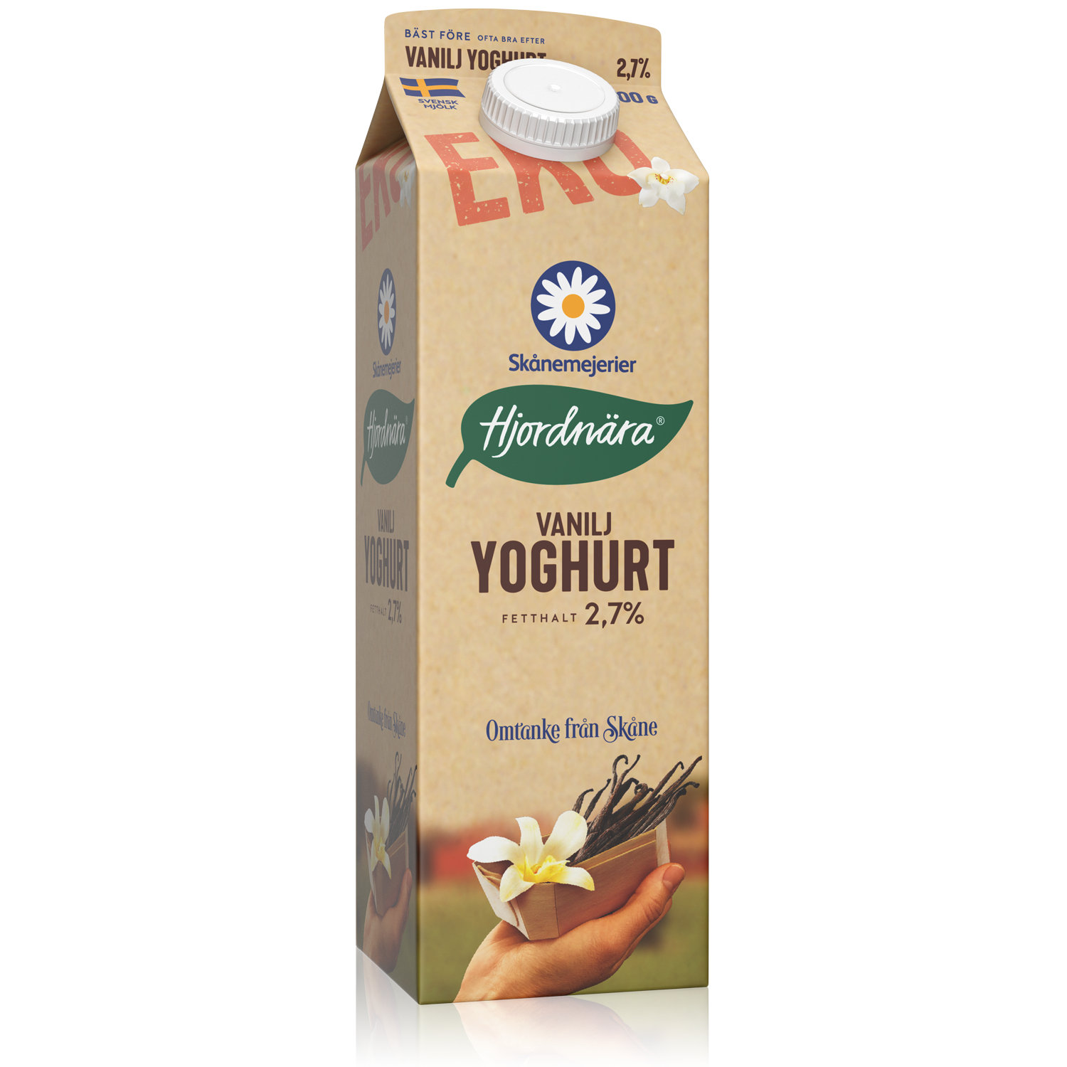 Ekologisk Mild Vanilj Yoghurt