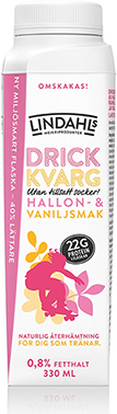 Drickkvarg Hallon/vanilj