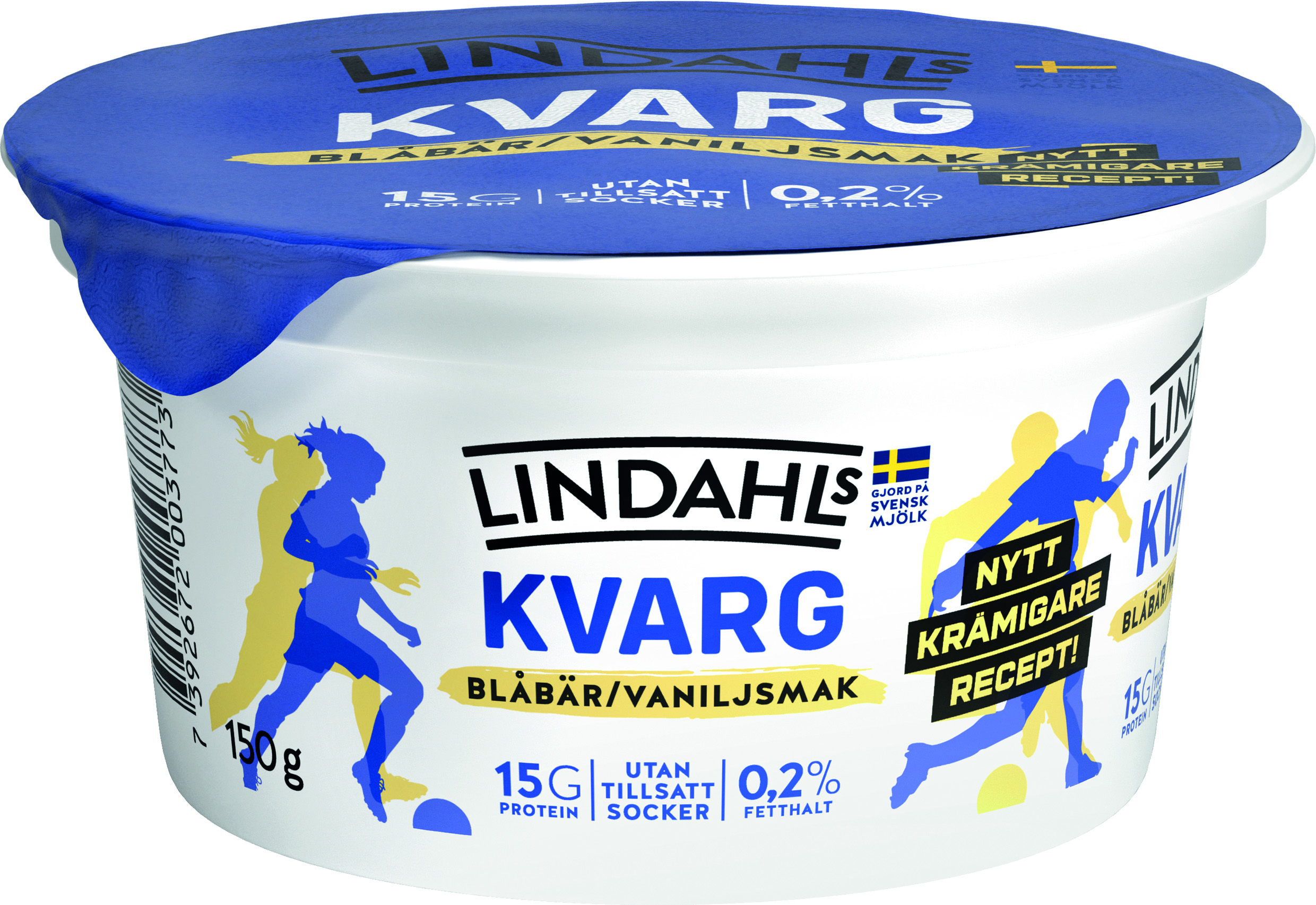 Kvarg blåbär/vanilj 0,2% uts