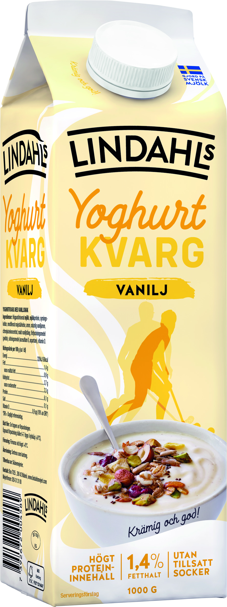 Yoghurtkvarg Vanilj