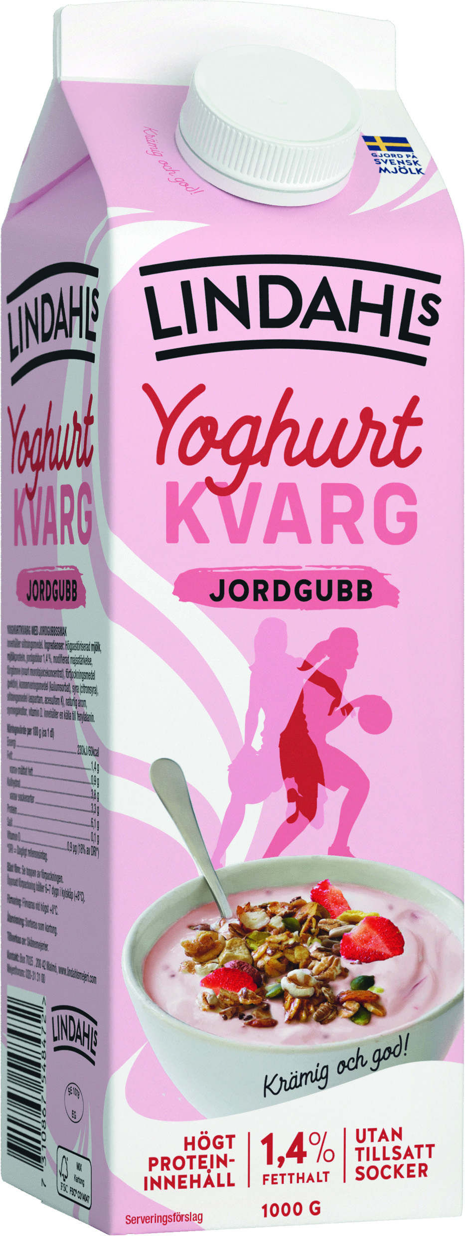 Yoghurtkvarg Jordgubb