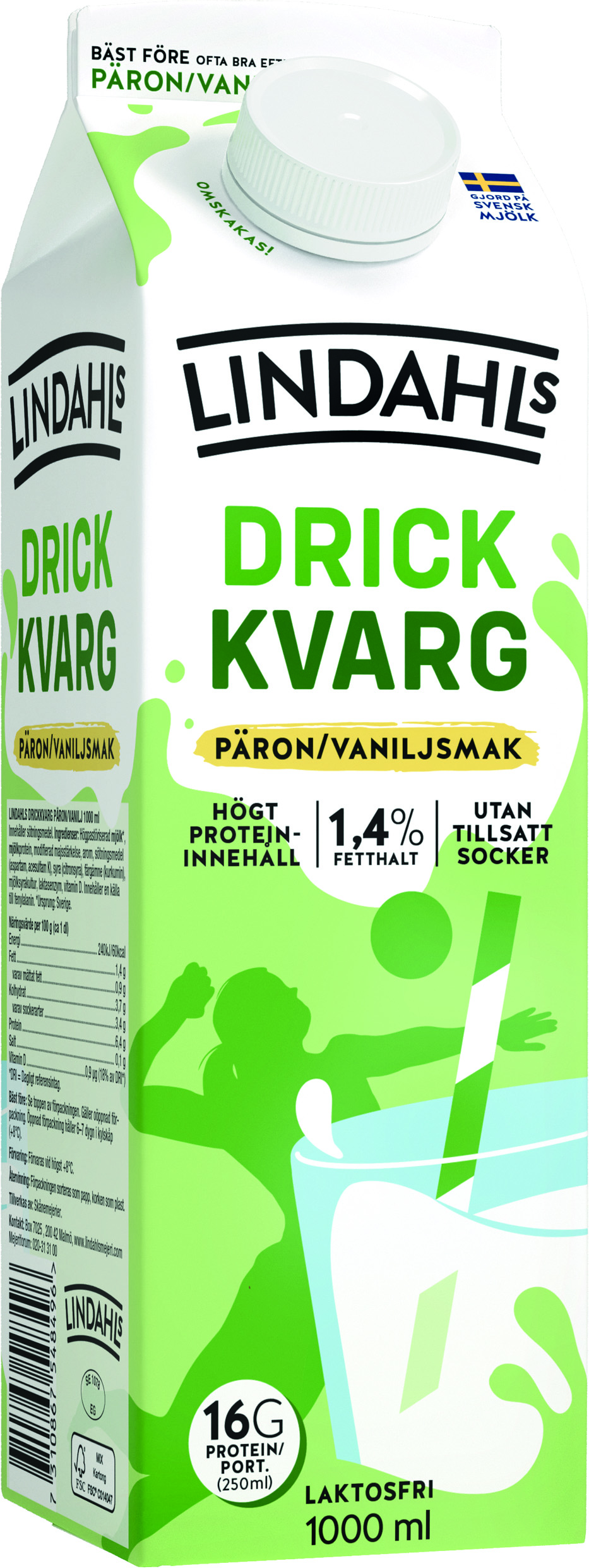 Drickkvarg Päron/Vanilj