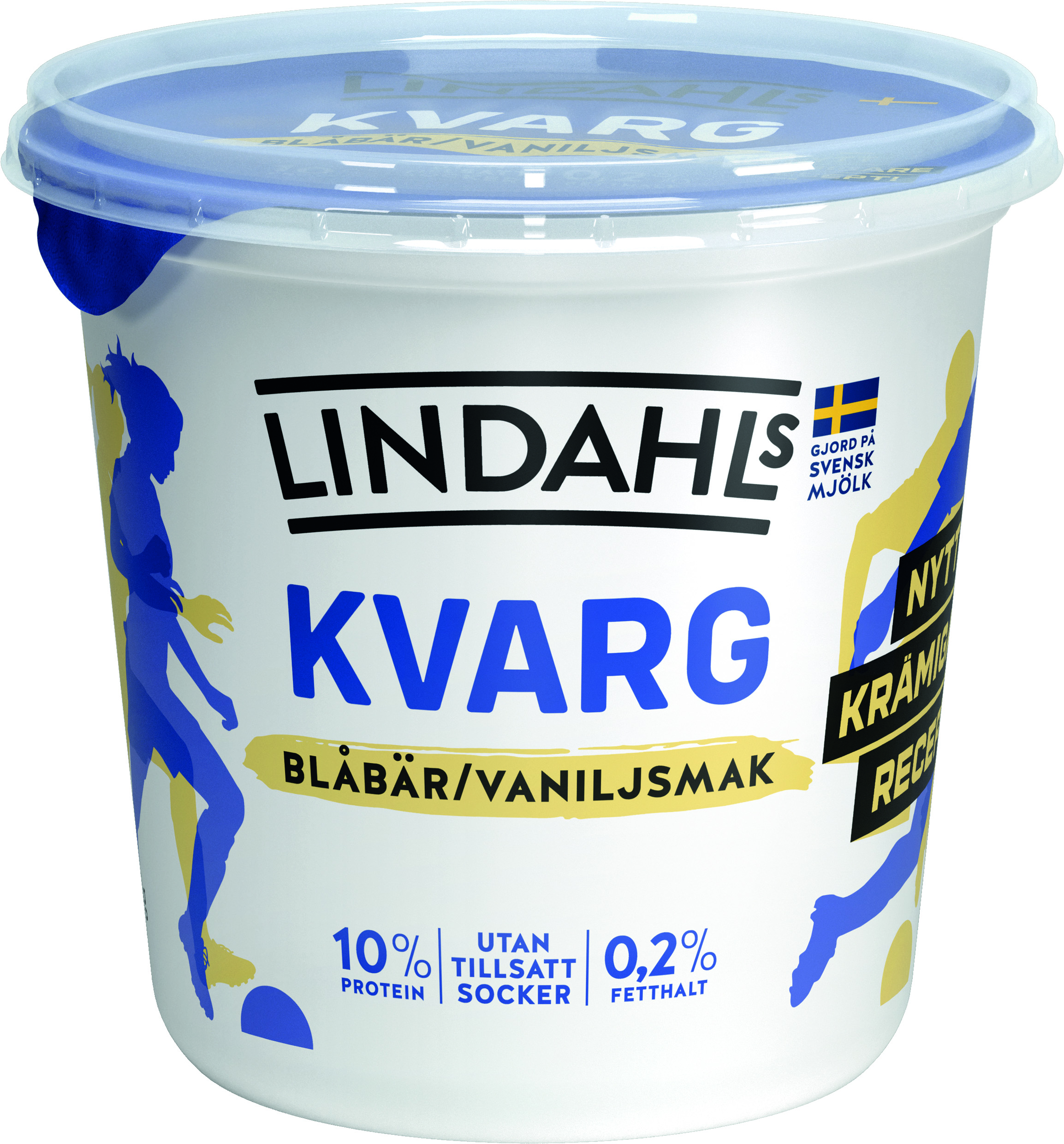 Kvarg Blåbär/Vanilj