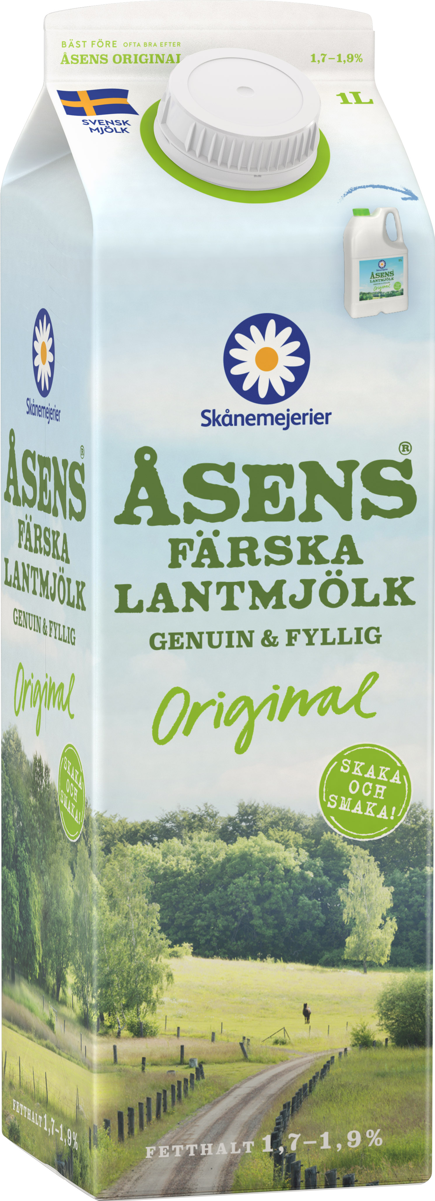 Åsens Lantmjölk Färsk Original