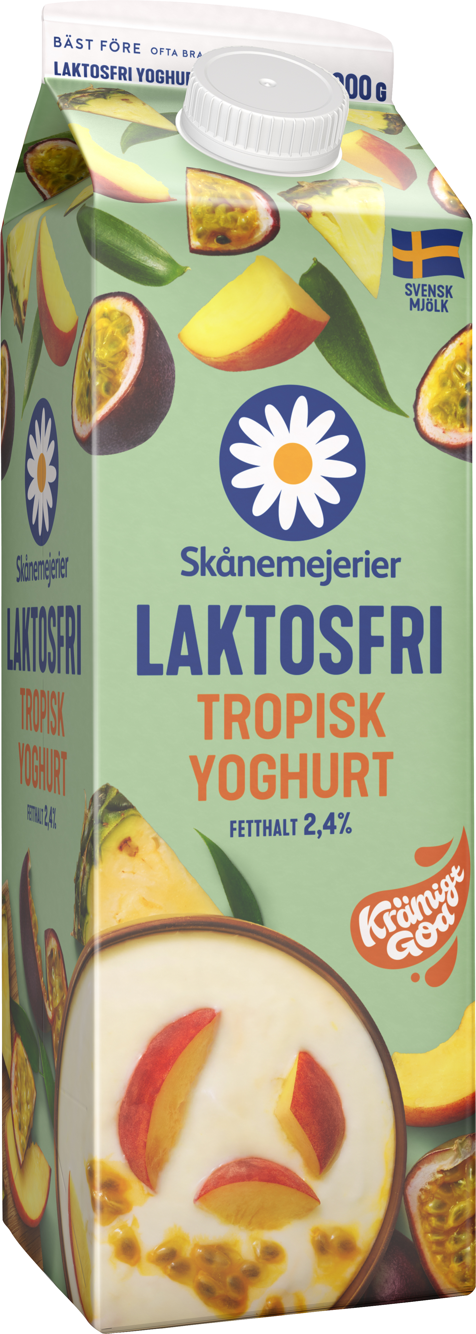 Laktosfri Yoghurt Tropisk