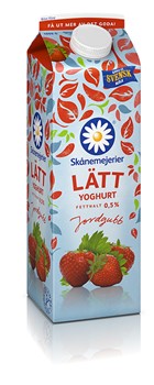 Lättyoghurt Jordgubb 0,5%