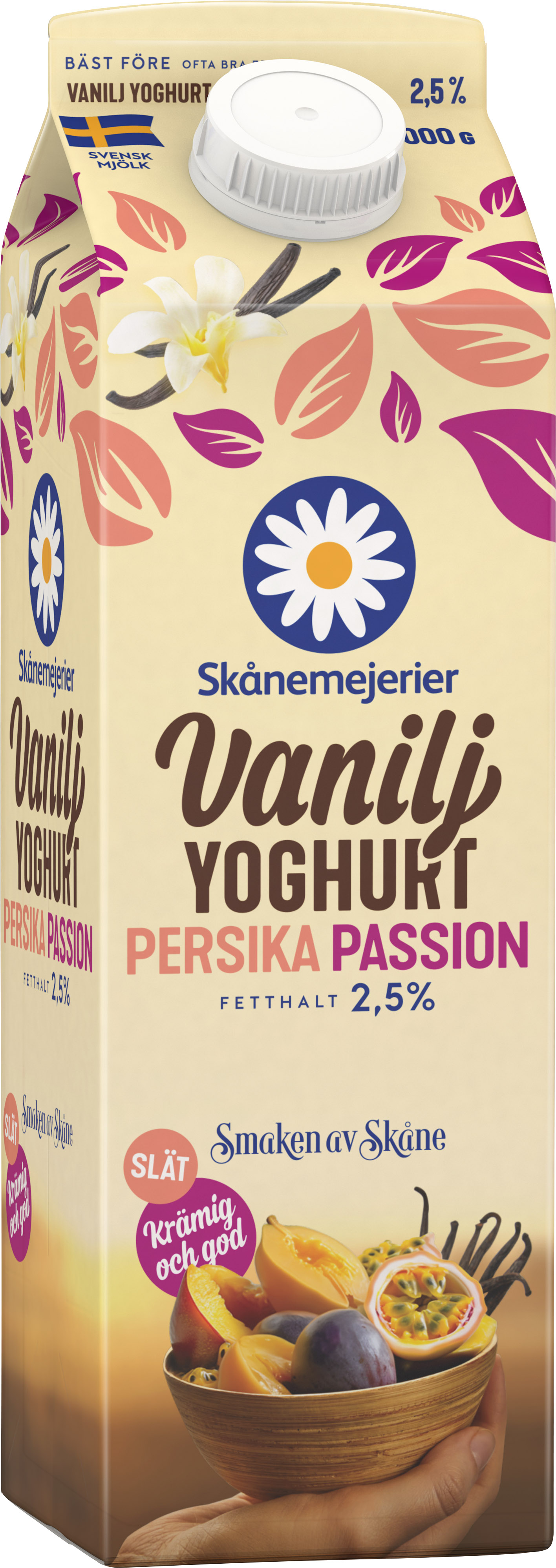 Vaniljyoghurt Persika & Passion