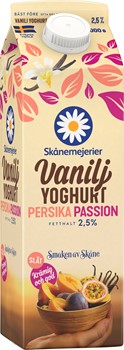 Vaniljyoghurt Persika & Passion