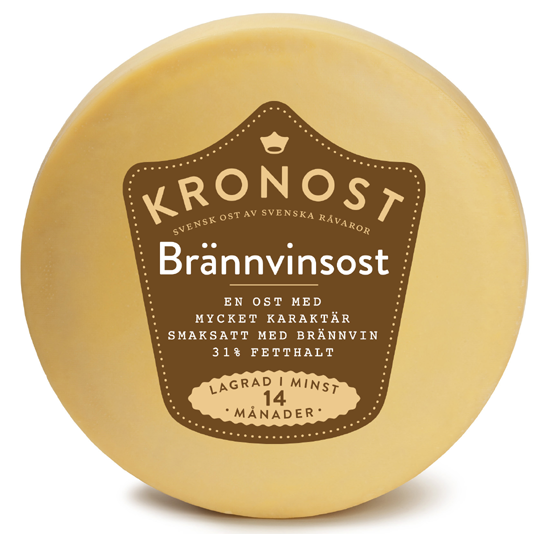 Kronost Brännvinsost helost 31%