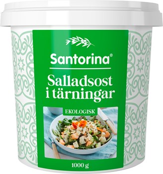 Salladsost tärnad naturell EKO