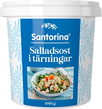 Salladsost i tärningar