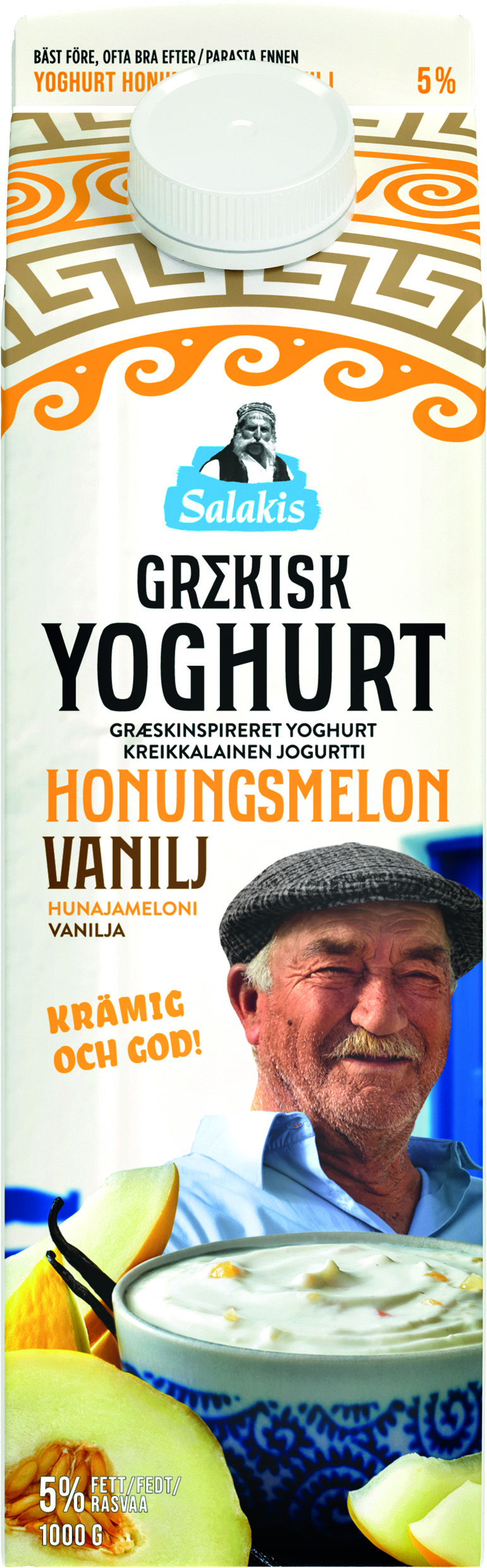 Grekisk Yoghurt Honungsmelon/Vanilj