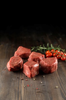 Oxfilé i bitar 5*180 g
