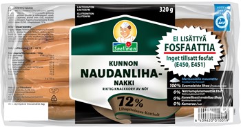 Riktig knackkorv av nöt