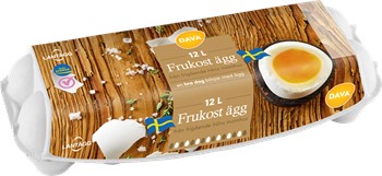 Frukostägg 12p L