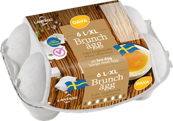 Brunchägg frig