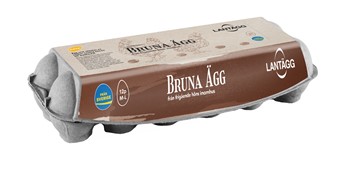 Ägg frig Bruna