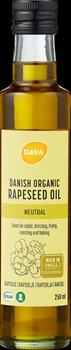 DAVA Organic Rapeseed Oil