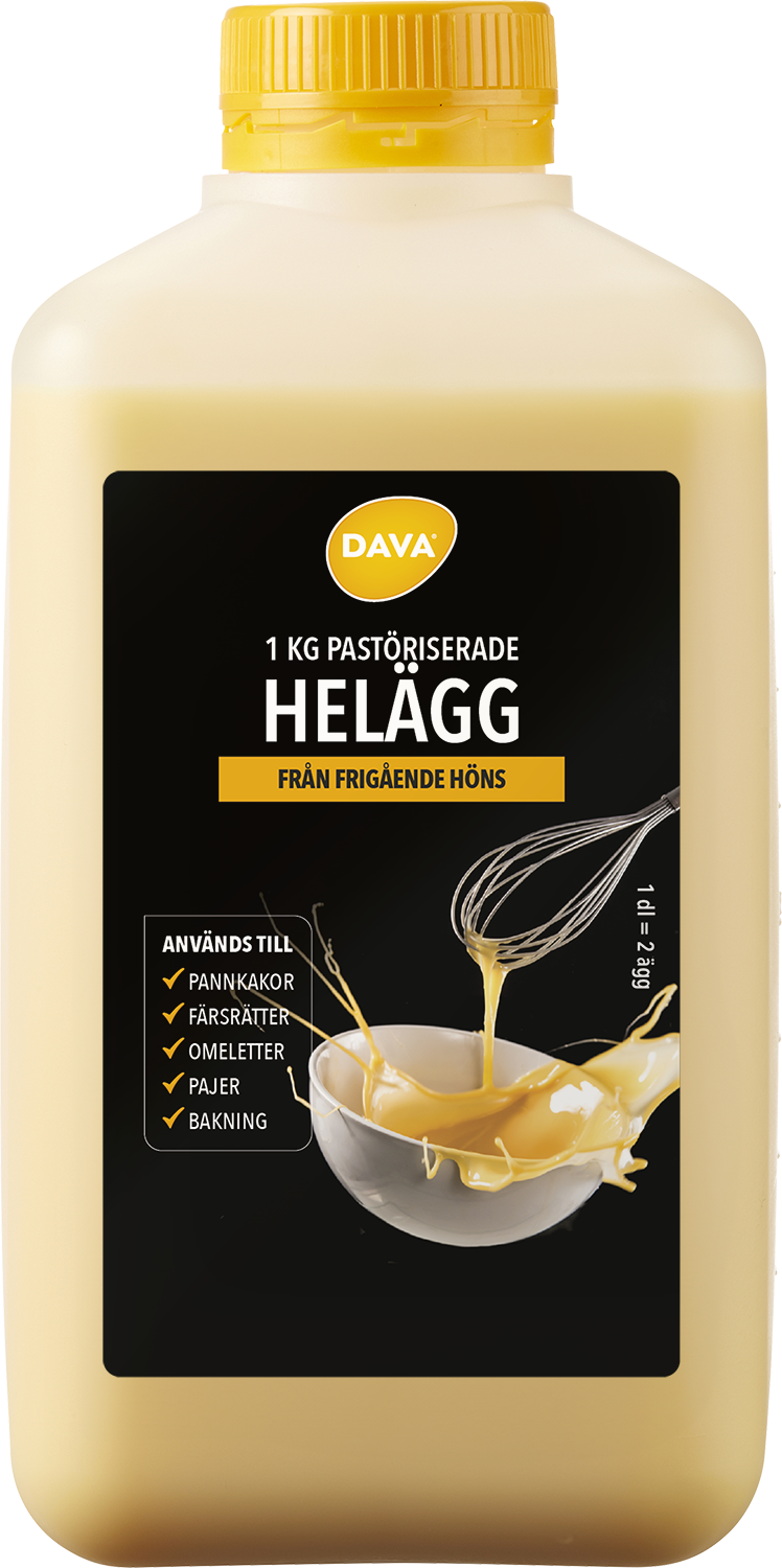 Helägg frigående inne EU 1kg DUNK