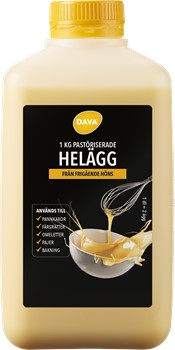 Helägg frigående inne EU 1kg DUNK