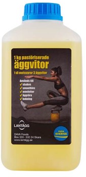 Äggvita frigående inne SE 1kg DUNK