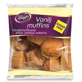 Vaniljmuffins sockerfri