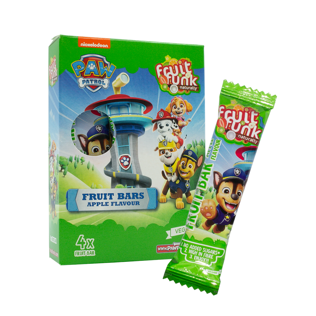 Fruit bar apple 4-pack Paw Patrol