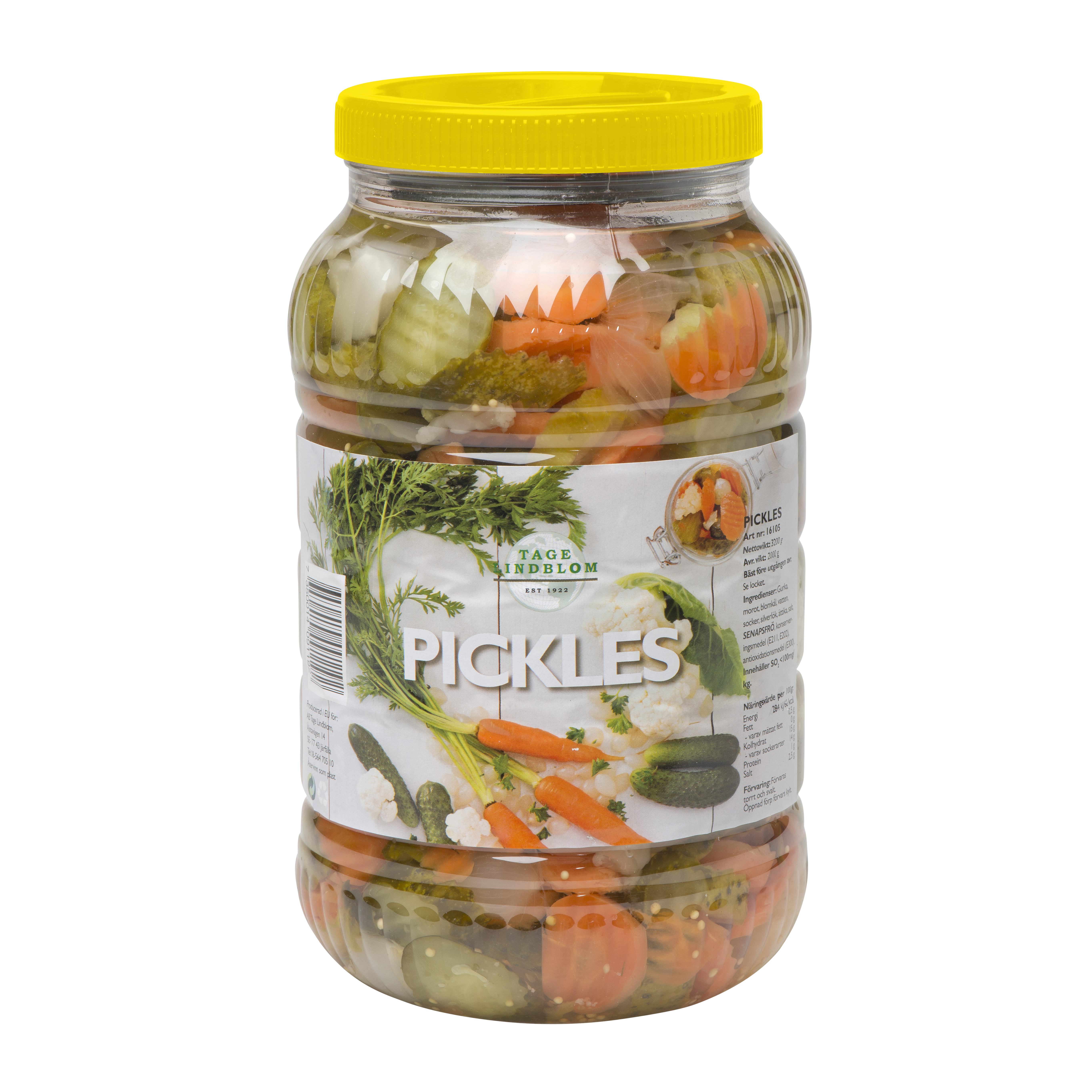 Pickles PET burk